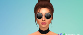 Солнцезащитные очки Miss Jackson для Симс 4 – фото 1