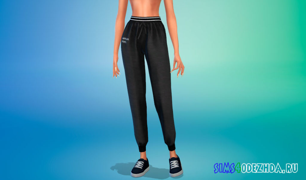 Спортивные штаны ChloeM для Симс 4 – фото 2
