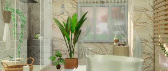 Ванная комната Renee для Симс 4 – фото 1