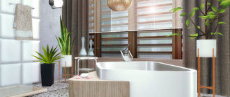 Ванная комната Zana 1 для Симс 4 – фото 1