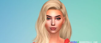 Женские брови N134 для Симс 4 – фото 1