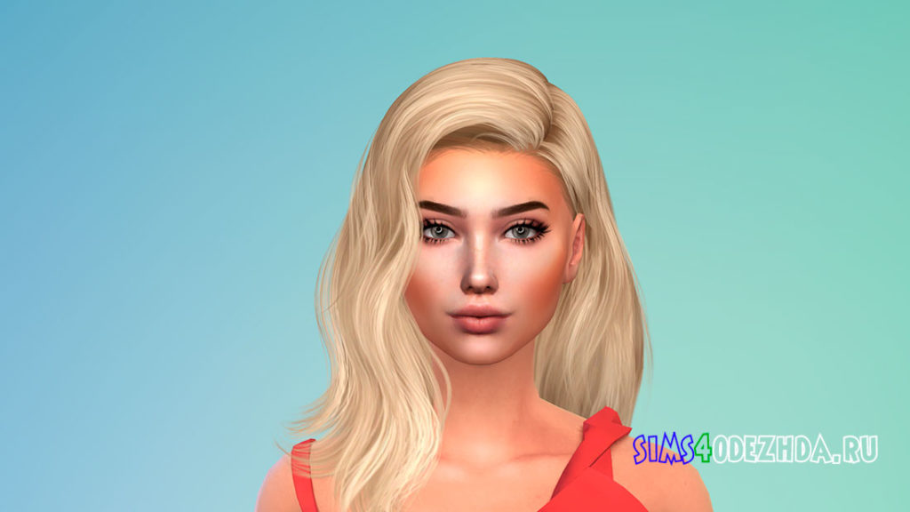 Женские брови N134 для Симс 4 – фото 3