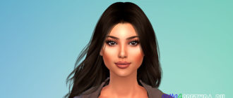 Женские губы N1 для Симс 4 – фото