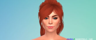 Женские губы N7 для Симс 4 – фото