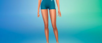 Беговые шорты Nike для Симс 4 – фото 1