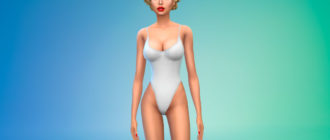 Боди Kali для Симс 4 – фото 1