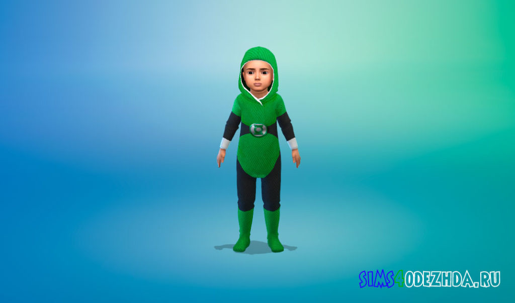 Комбинезоны с супергероями для малышей для Симс 4 – фото 2