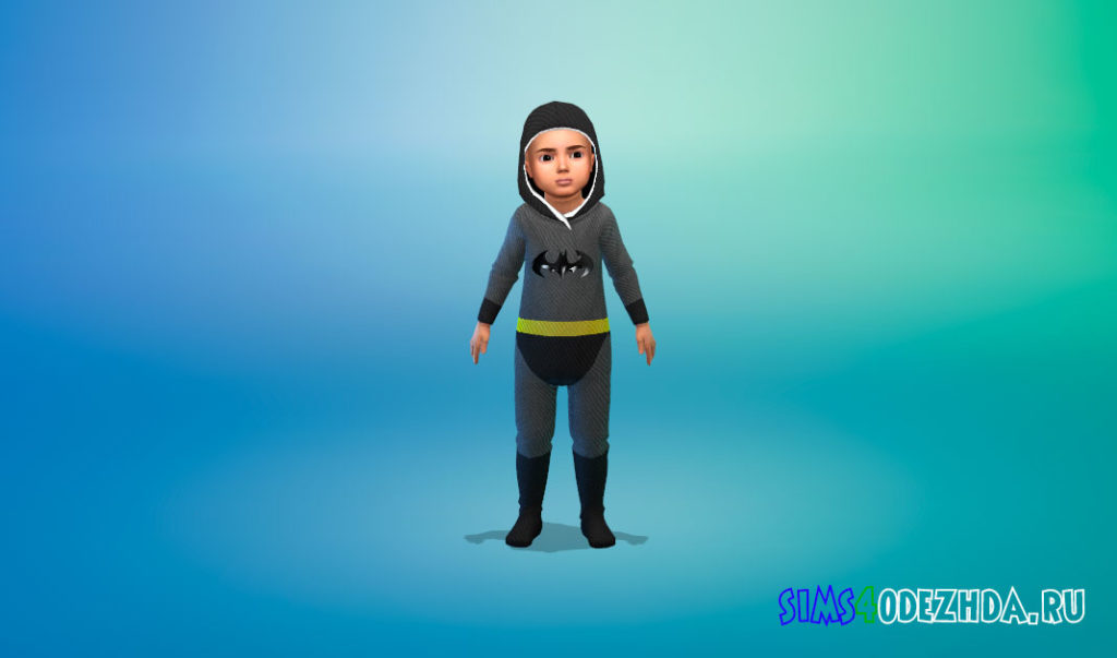Комбинезоны с супергероями для малышей для Симс 4 – фото 3