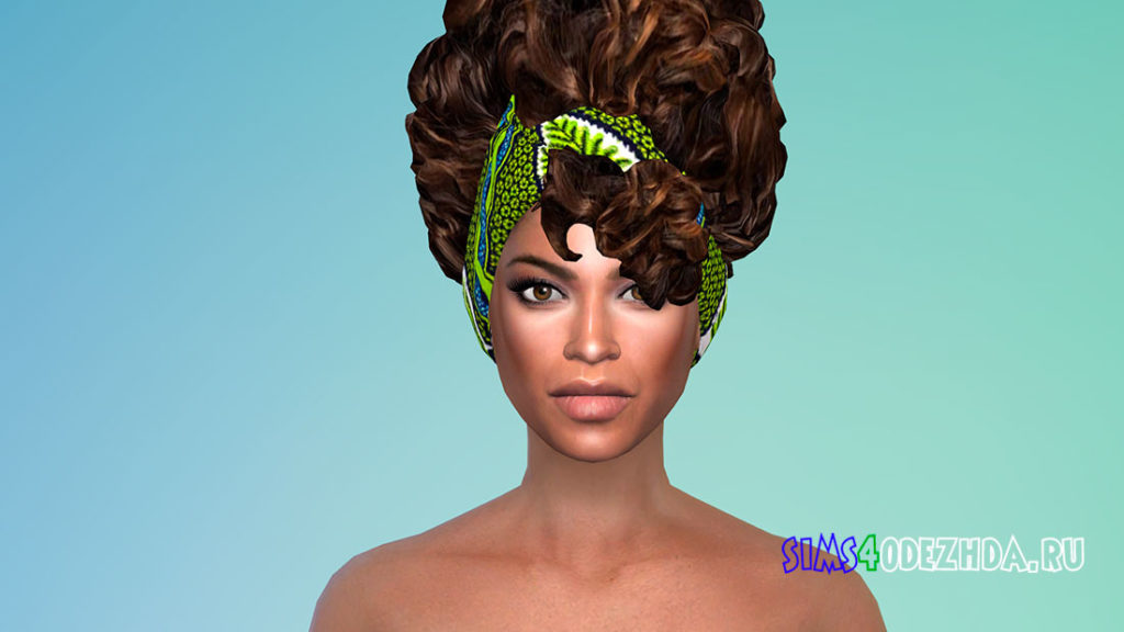 Кудрявые волосы в африканском стиле для Симс 4 – фото 2