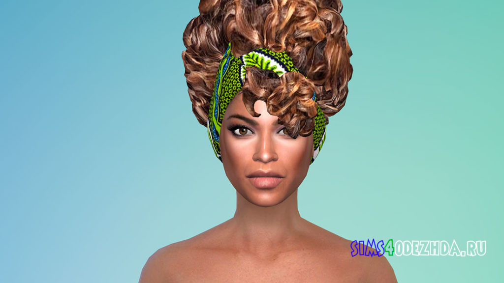 Кудрявые волосы в африканском стиле для Симс 4 – фото 3