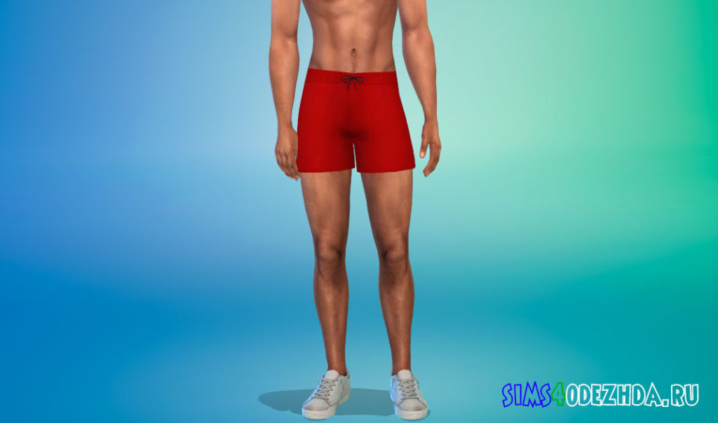 Летние мужские шорты для Симс 4 – фото 3