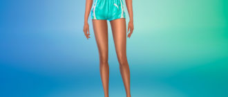 Летние спортивные шорты для Симс 4 – фото 1