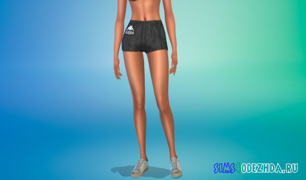 Летние спортивные шорты для Симс 4 – фото 2