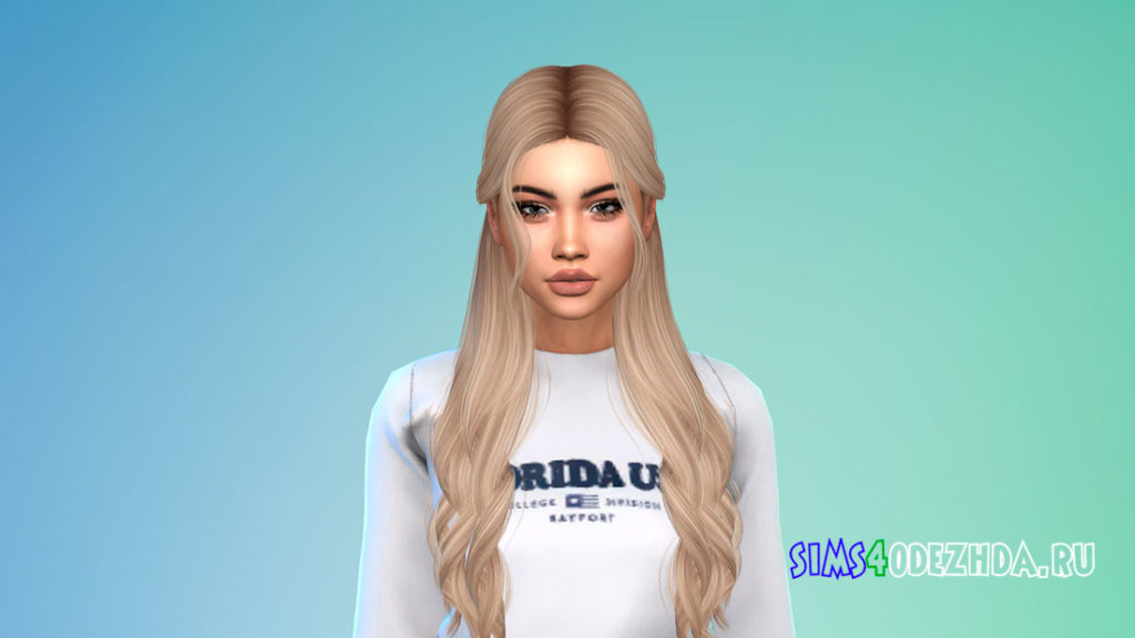 Прическа Lenore для Симс 4 – фото 1
