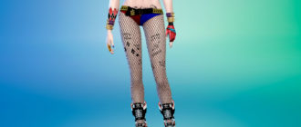 Шорты Харли Квинн из Отряда самоубийц для Симс 4 – фото 1