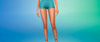 Шорты Latata для Симс 4 – фото 1