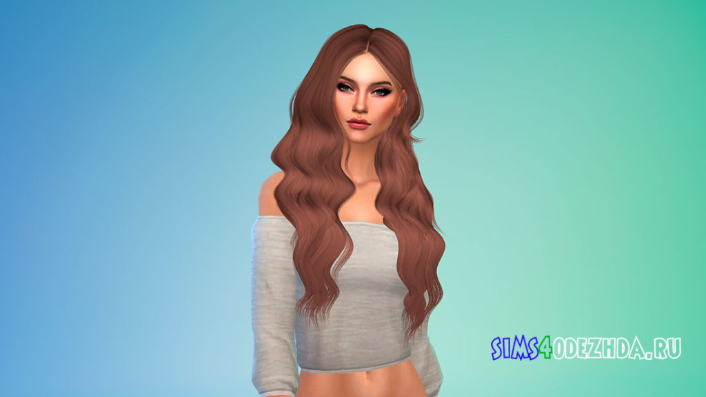 Волосы Raine Hair для Симс 4 – фото 2