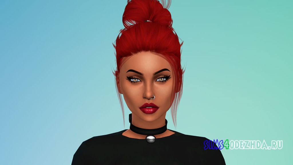 Женская прическа Clique Hair для Симс 4 – фото 3