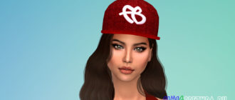 Бейсболка Fubu для Симс 4 – фото 1