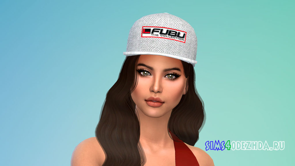 Бейсболка Fubu для Симс 4 – фото 2