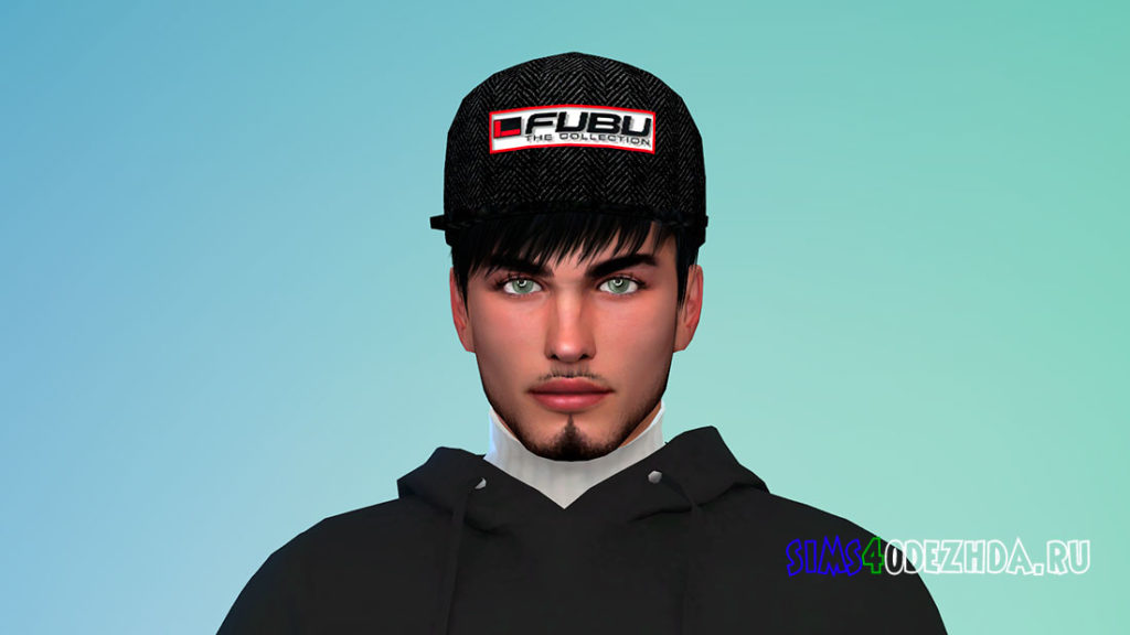 Бейсболка Fubu для Симс 4 – фото 3