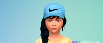 Детская спортивная кепка для Симс 4 – фото 1