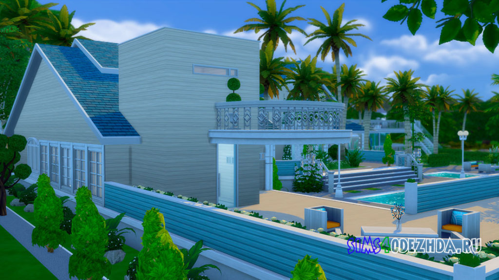 Дом Tropical Family Villa – для Симс 4 – фото 3