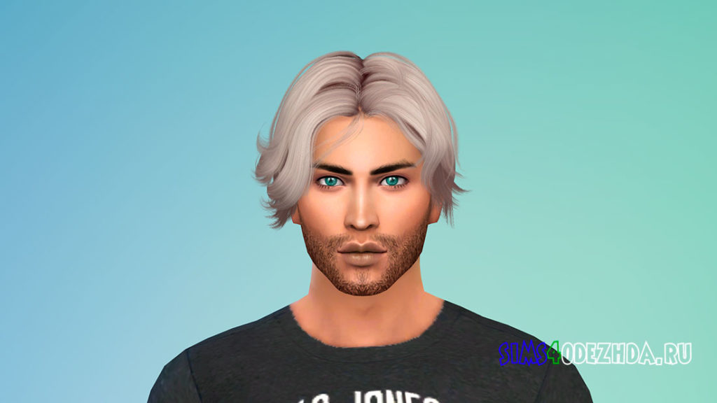 Мужская прическа OE0111 для Симс 4 – фото 2