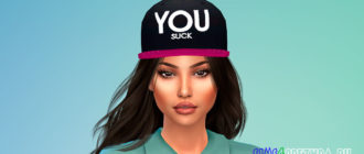 Набор спортивных кепок для Симс 4 – фото 1