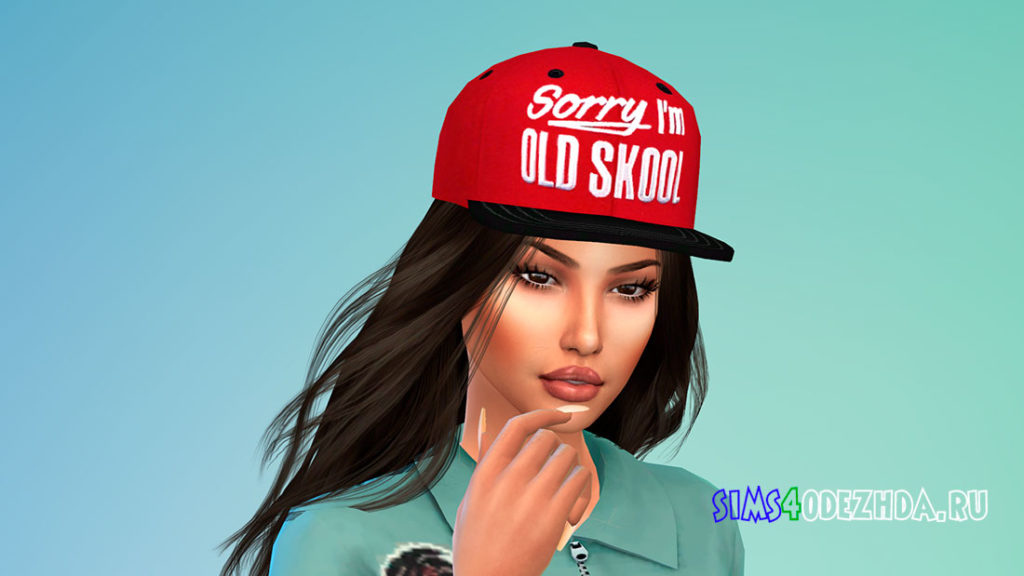 Набор спортивных кепок для Симс 4 – фото 2