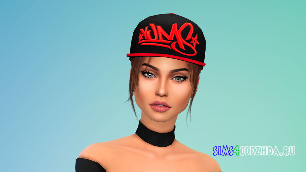 Стильная бейсболка для Симс 4 – фото 2