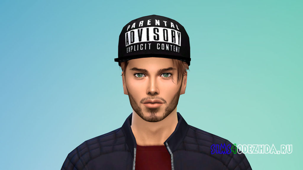 Стильная бейсболка для Симс 4 – фото 3