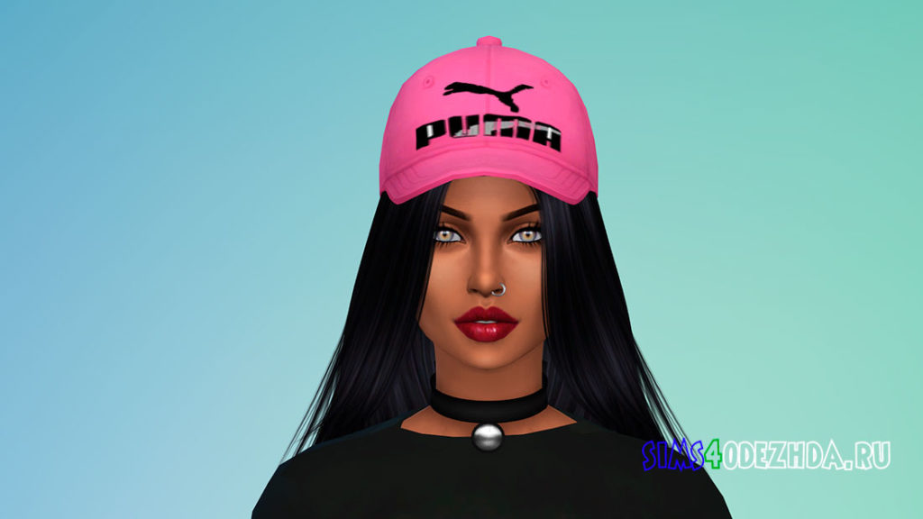 Унисекс кепка Puma для Симс 4 – фото 2