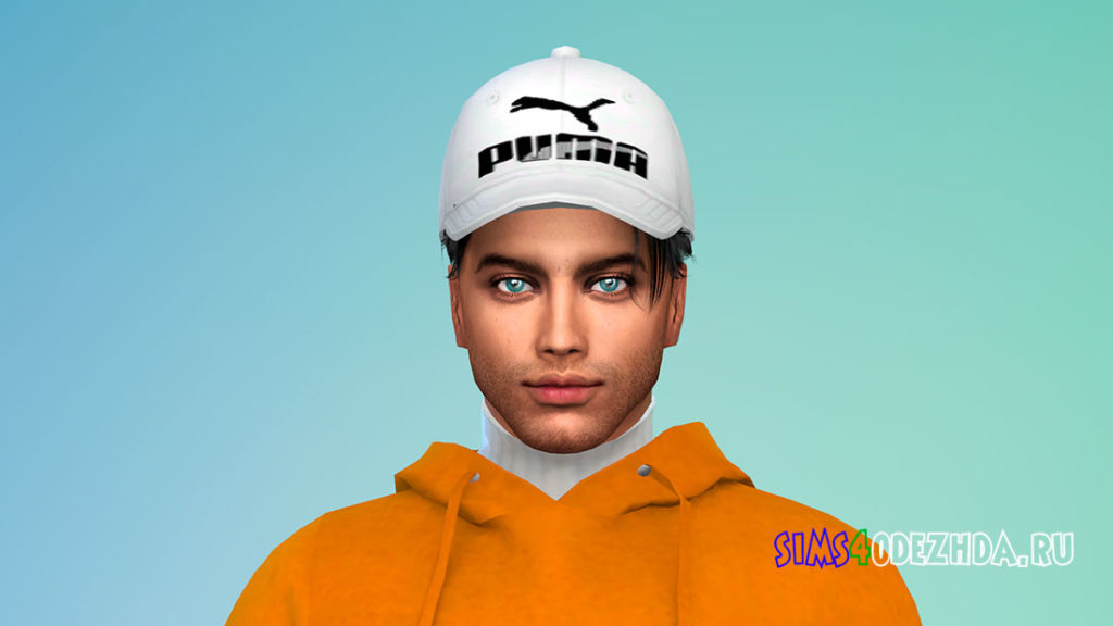 Унисекс кепка Puma для Симс 4 – фото 3