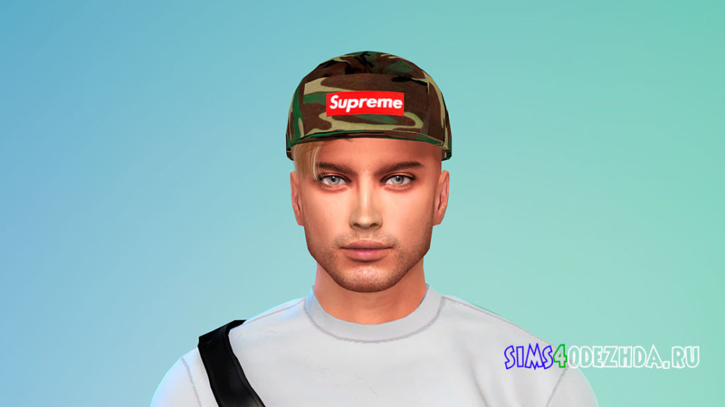 Унисекс кепка Supreme для Симс 4 – фото 3