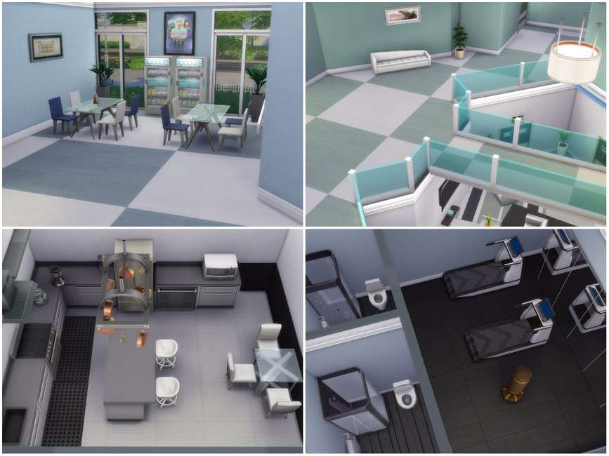 Больница New Hope для Симс 4 - фото 7