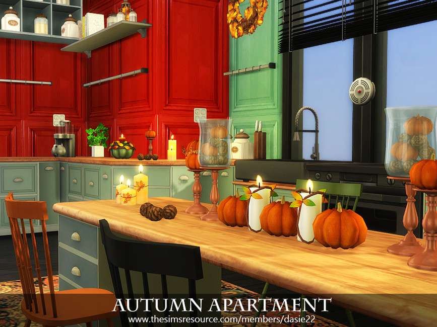 Квартира Autumn для Симс 4 - фото 2