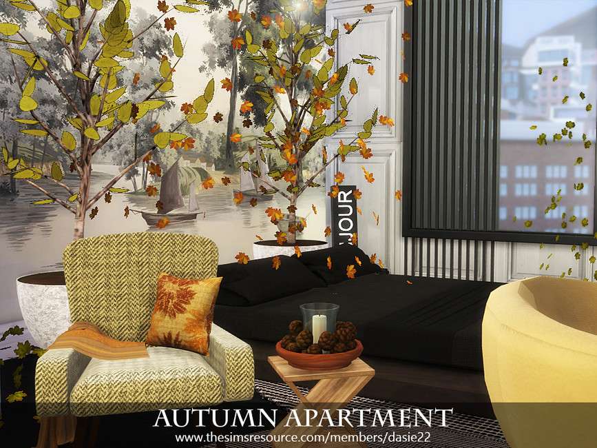 Квартира Autumn для Симс 4 - фото 6