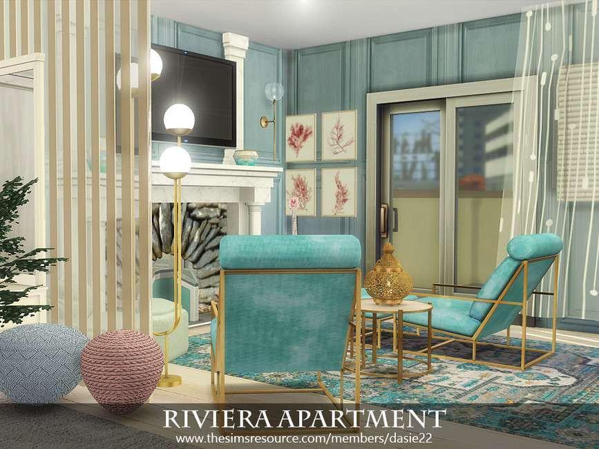 Квартира Riviera для Симс 4 - фото 3