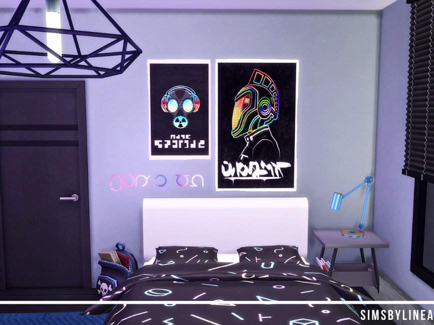 Спальня геймера для Симс 4 - фото 3