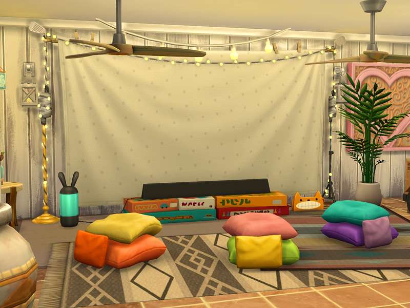 Тропический караоке-бар для Симс 4 - фото 5