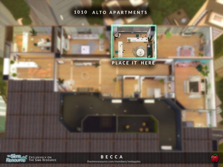 Кабинет Becca для Симс 4 - фото 5