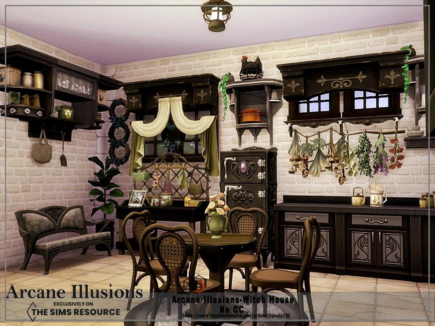 Дом Witch House для Симс 4 - фото 5