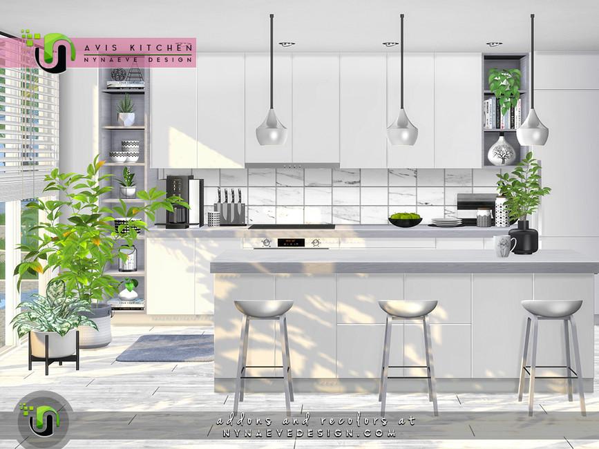 Сет для кухни Avis для Симс 4 - фото 3