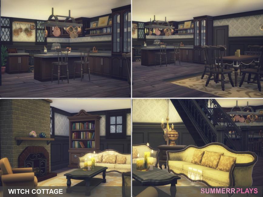 Ведьмин коттедж для Симс 4 - фото 2