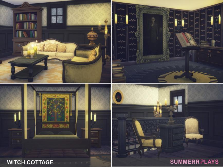 Ведьмин коттедж для Симс 4 - фото 3