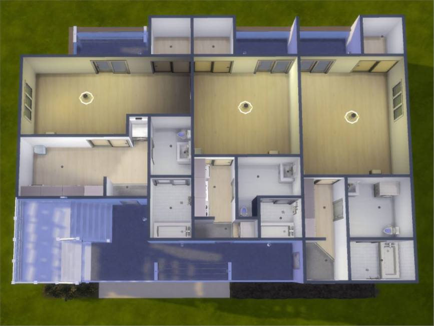 Дом Minori Apartments для Симс 4 - фото 6