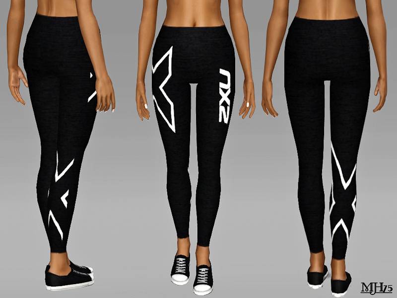 Леггинсы S3 2XU Leggings для Симс 3
