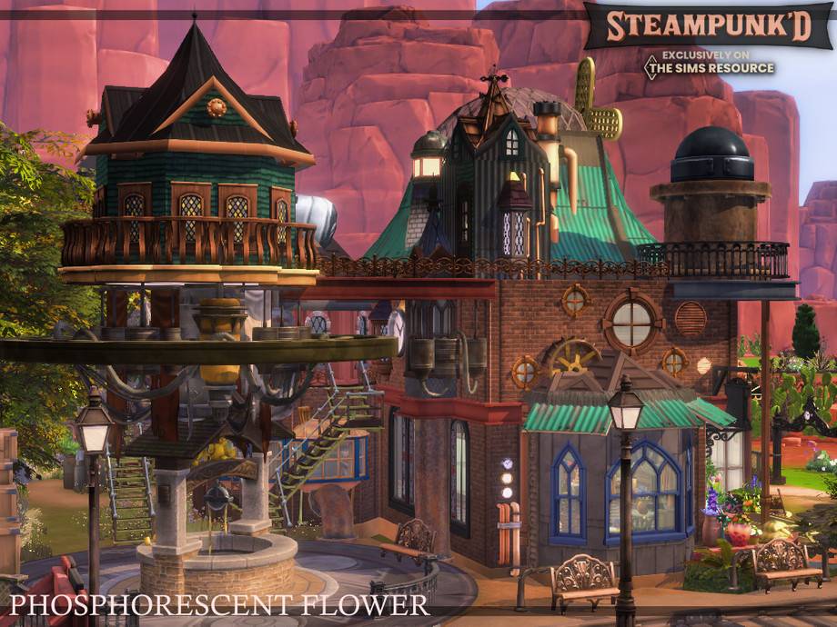Цветочный магазин от Steampunked для Симс 4 - фото 2