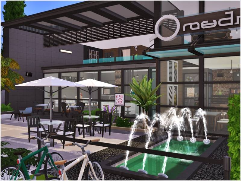 Кафе Brotherhood для Симс 4 - фото 2